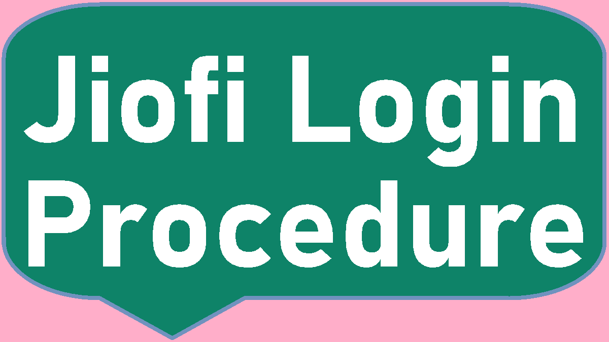 Jiofi Login Process for changing Modem Settings at Jiofi.local.html