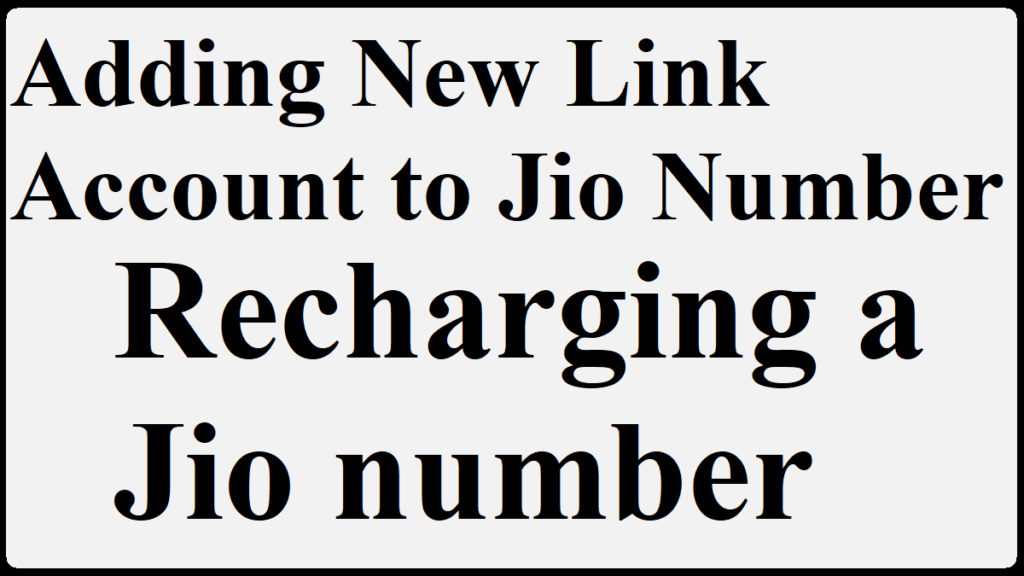 Jio number